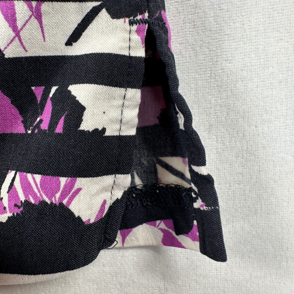 Lady Hagen Golf Skort 14 Purple Floral Striped Active Skirt Athletic Golfcore - Picture 11 of 11